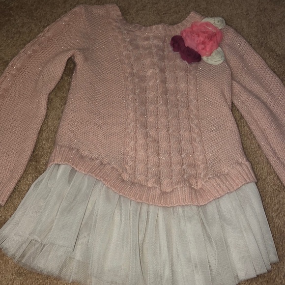 Little girls sweater shirt/dress - Picture 2 of 5